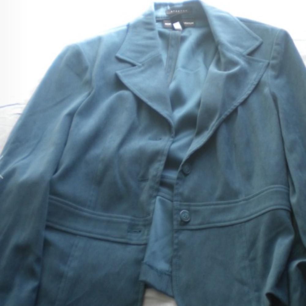 Dark teal blazer